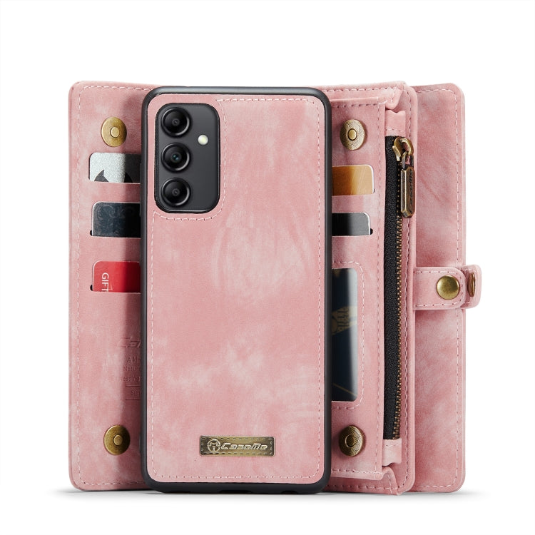 For Samsung Galaxy A14 5G CaseMe 008 Detachable Multifunctional Leather Phone Case(Pink) - free shipping - PMC TechLife - Order now!