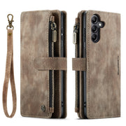 For Samsung Galaxy A14 5G CaseMe C30 Multifunctional Phone Leather Phone Case(Brown)