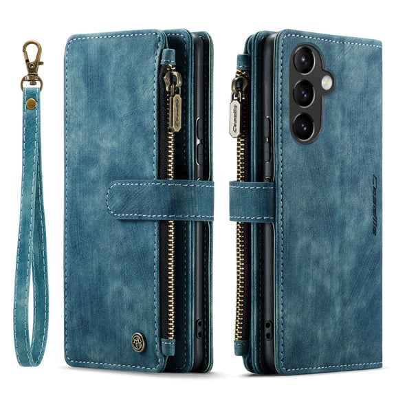 For Samsung Galaxy A54 CaseMe C30 Multifunctional Phone Leather Phone Case(Blue)