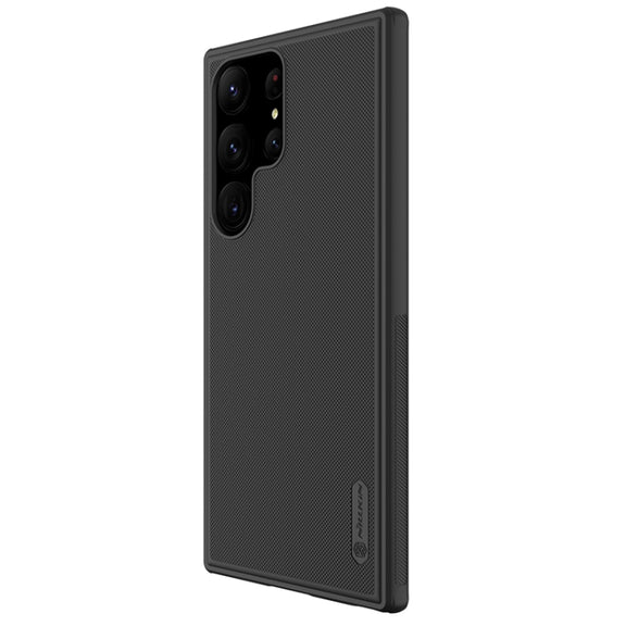 For Samsung Galaxy S23 Ultra 5G NILLKIN Super Frosted Shield Pro PC + TPU Phone Case(Black)