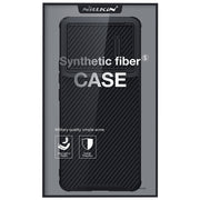 For Samsung Galaxy S23 5G NILLKIN Synthetic Fiber Camshield Phone Case(Black)