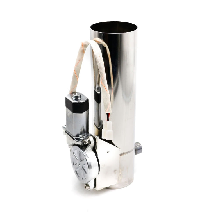 2.5 inch Car Stainless Steel Straight Pipe Remote Control Electric Exhaust Valve