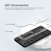 For Samsung Galaxy S23+ 5G NILLKIN PC + TPU Phone Case(Transparent)