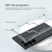 For Samsung Galaxy S23 Ultra 5G NILLKIN PC + TPU Phone Case(Transparent)