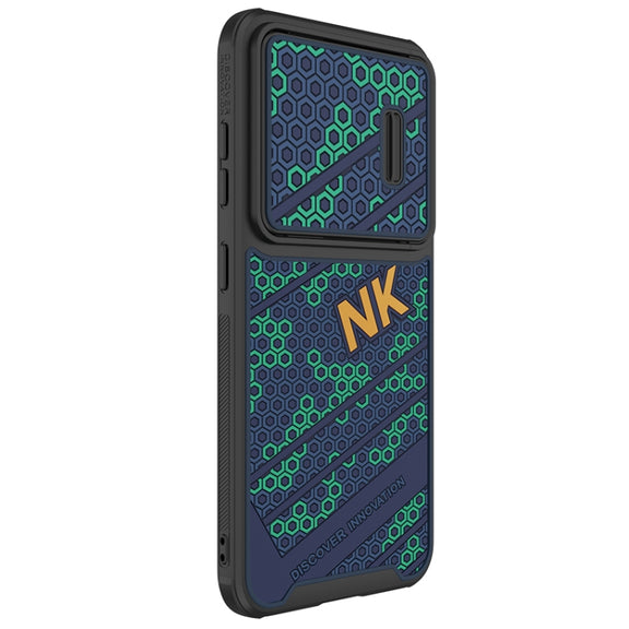 For Samsung Galaxy S23 5G NILLKIN 3D Lens Sliding Camera Phone Case