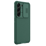 For Samsung Galaxy S23+ 5G NILLKIN Black Mirror Pro Series Camshield Phone Case(Green)