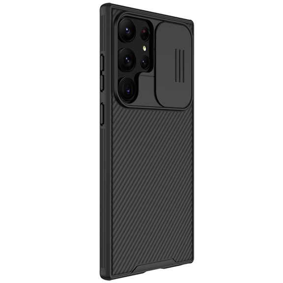 For Samsung Galaxy S23 Ultra 5G NILLKIN Black Mirror Pro Series Camshield Phone Case(Black) - free shipping - PMC TechLife - Order now!