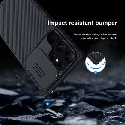 For Samsung Galaxy S23 Ultra 5G NILLKIN Black Mirror Pro Series Camshield Phone Case(Black) - free shipping - PMC Jewellery - Order now!