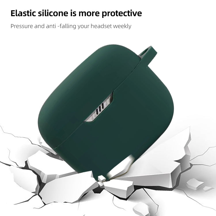 For JBL T230NC TWS Wireless Earphone Silicone Protective Case(Mint Green)