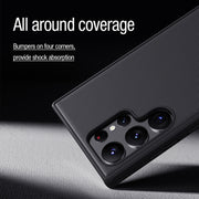 For Samsung Galaxy S23 Ultra 5G NILLKIN Frosted Shield Pro Magnetic Magsafe Phone Case(Black)