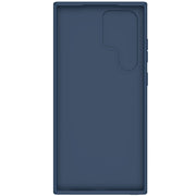 For Samsung Galaxy S23 Ultra 5G NILLKIN CamShield Liquid Silicone + PC Phone Case(Blue)