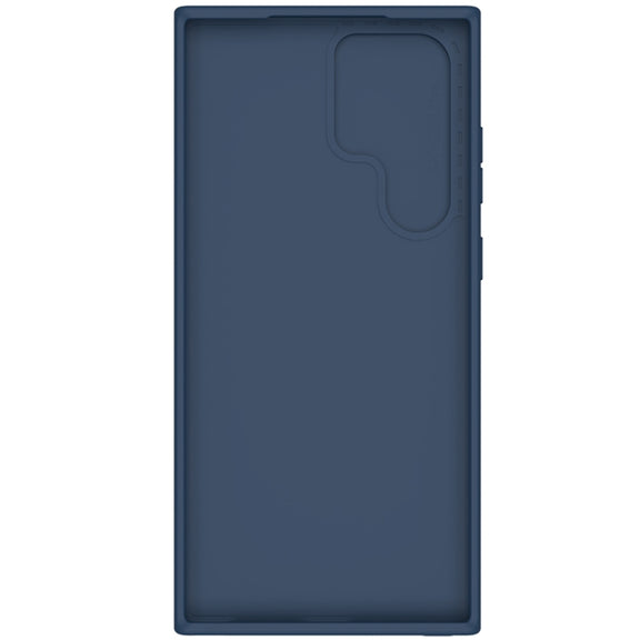 For Samsung Galaxy S23 Ultra 5G NILLKIN CamShield Liquid Silicone + PC Phone Case(Blue)