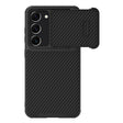 For Samsung Galaxy S23+ 5G NILLKIN Synthetic Fiber Camshield Phone Case(Black) - free shipping - PMC TechLife - Order now!