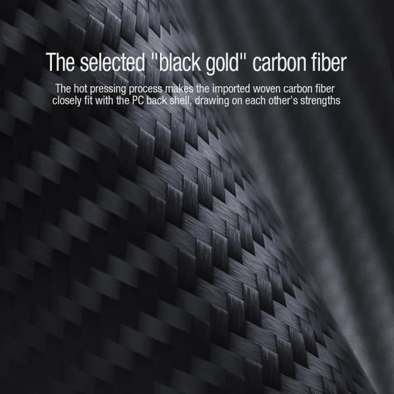 For Samsung Galaxy S23+ 5G NILLKIN Synthetic Fiber Camshield Phone Case(Black)