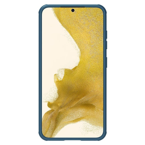 For Samsung Galaxy S23+ 5G NILLKIN Super Frosted Shield Pro PC + TPU Phone Case(Blue)