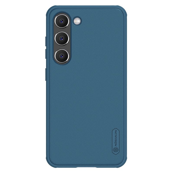 For Samsung Galaxy S23+ 5G NILLKIN Super Frosted Shield Pro PC + TPU Phone Case(Blue)