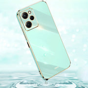 For Xiaomi Redmi Note 12 Pro Speed XINLI Straight Edge 6D Electroplate TPU Phone Case(Hawthorn Red)
