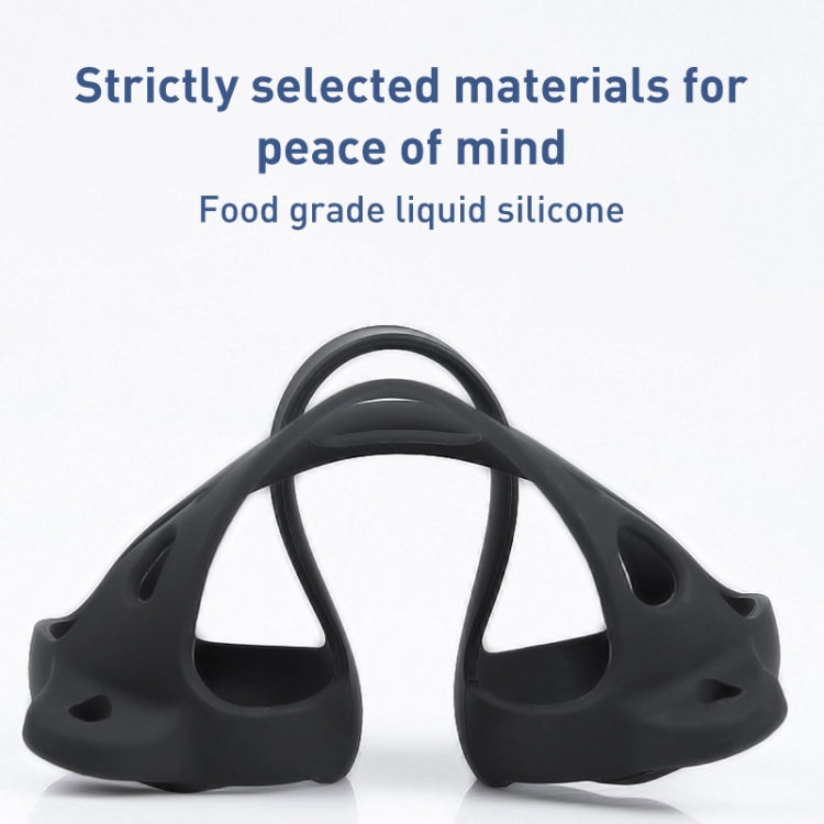 For JBL Flip 6 Bluetooth Speaker Portable Silicone Case with Shoulder Strap(Black) - Protective Case by PMC TechLife | Online Shopping South Africa | PMC TechLife