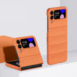 For Samsung Galaxy Z Flip4 Skin Feel Magic Shield Shockproof Phone Case(Orange) - free shipping - PMC TechLife - Order now!