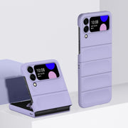 For Samsung Galaxy Z Flip4 Skin Feel Magic Shield Shockproof Phone Case(Purple)