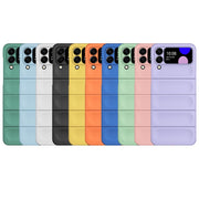 For Samsung Galaxy Z Flip4 Skin Feel Magic Shield Shockproof Phone Case(Blue)