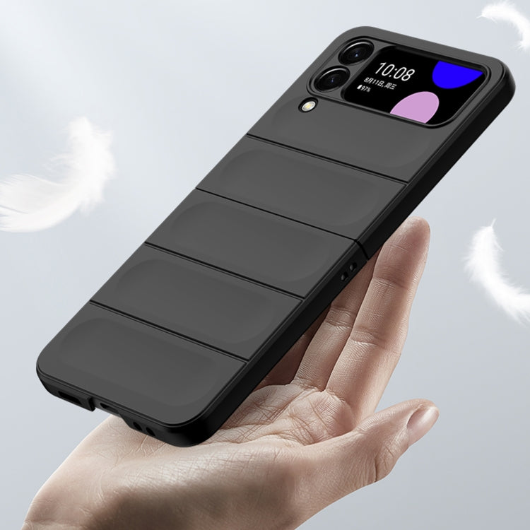 For Samsung Galaxy Z Flip4 Skin Feel Magic Shield Shockproof Phone Case(Purple)