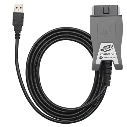 Vgate Vlinker FS ELM327 USB OBD2 Car Diagnostic Tool - free shipping - PMC Jewellery - Order now!
