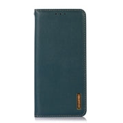 For OnePlus Nord CE 3 Lite KHAZNEH Nappa Top Layer Cowhide Leather Phone Case(Green)