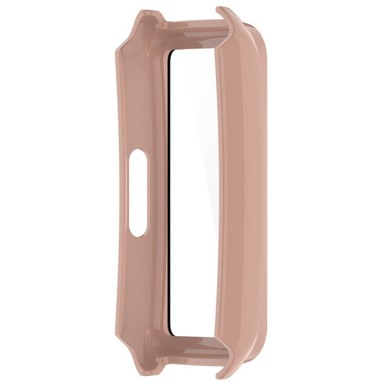 For Keep Band B5 / Band B4 PC + Tempered Film Integrated Watch Protective Case(Pink)