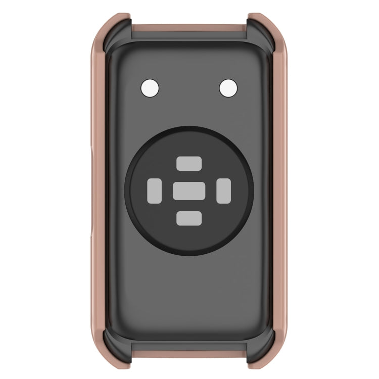 For Keep Band B5 / Band B4 PC + Tempered Film Integrated Watch Protective Case(Pink) - Watch Case by PMC TechLife | Online Shopping South Africa | PMC TechLife | Buy Now Pay Later Mobicred