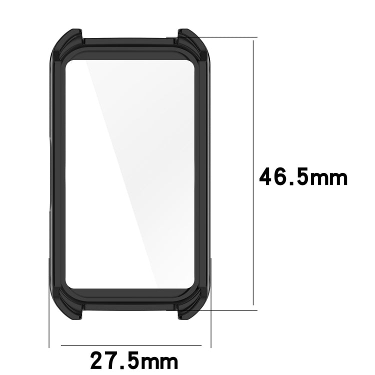 For Keep Band B5 / Band B4 PC + Tempered Film Integrated Watch Protective Case(Pink) - Watch Case by PMC TechLife | Online Shopping South Africa | PMC TechLife | Buy Now Pay Later Mobicred