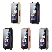 For Keep Band B5 / Band B4 PC + Tempered Film Integrated Watch Protective Case(Pink)