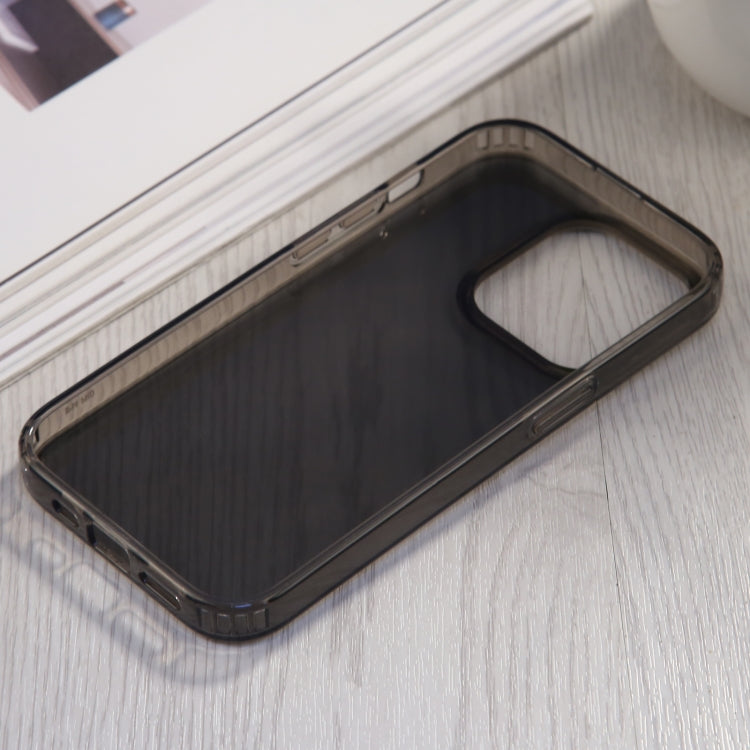 For iPhone 14 Pro Max GEBEI Acrylic Phone Case(Transparent Black)
