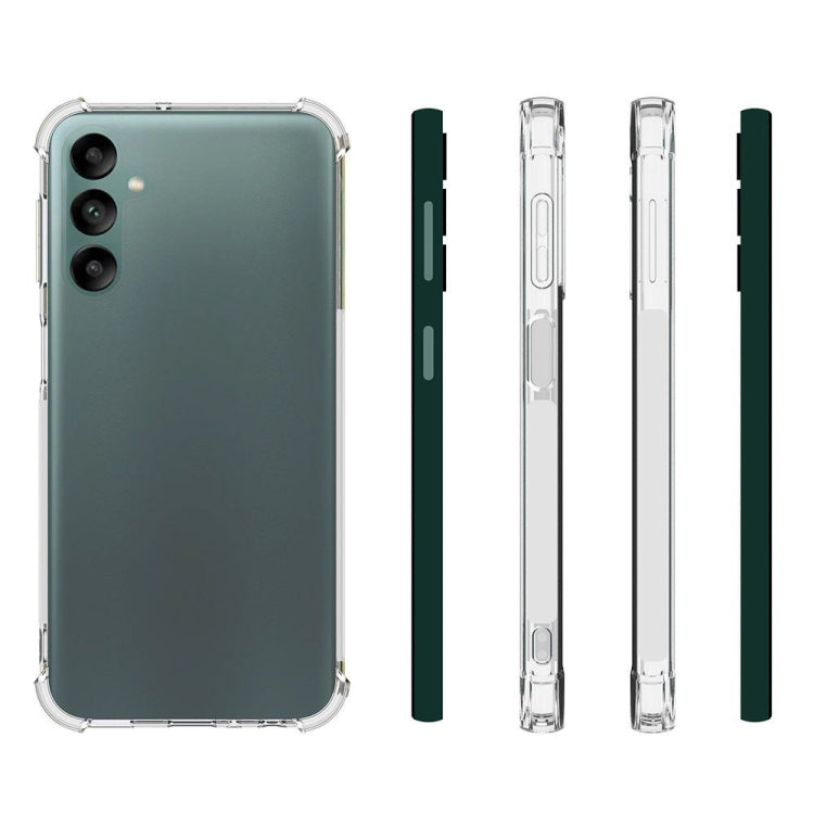 For Samsung Galaxy A24 Shockproof Non-slip Thickening TPU Phone Case(Transparent) - free shipping - PMC TechLife - Order now!