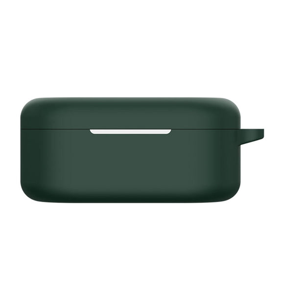 For OnePlus Buds Ace Bluetooth Earphone Silicone Protective Case(Dark Green)