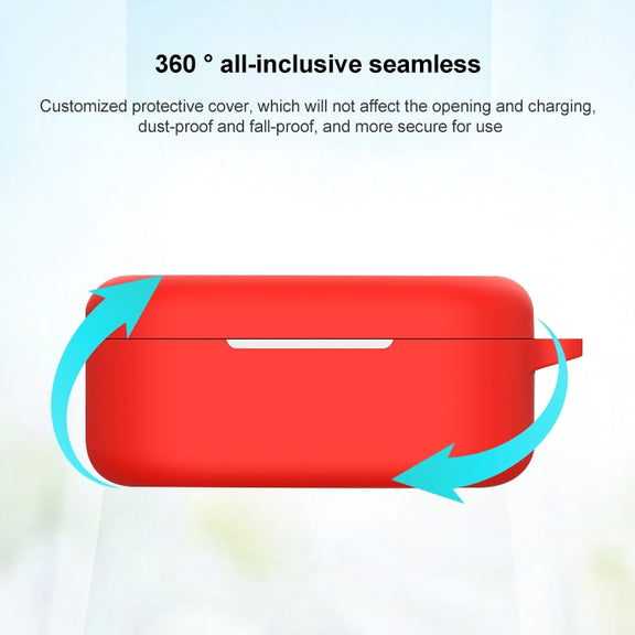 For OnePlus Buds Ace Bluetooth Earphone Silicone Protective Case(Dark Blue)