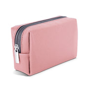 Leather Power Pack Charger Data Cable Mouse Digital Storage Bag(Rose Gold)