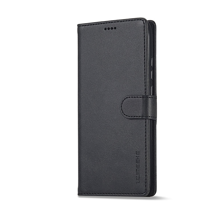 For Xiaomi Redmi Note 12 Pro 5G/Poco X5 Pro LC.IMEEKE Calf Texture Horizontal Flip Leather Case(Black)