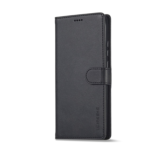 For Xiaomi Redmi Note 12 Pro 5G/Poco X5 Pro LC.IMEEKE Calf Texture Horizontal Flip Leather Case(Black)