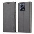 For Xiaomi Redmi Note 12 Pro+ LC.IMEEKE Calf Texture Horizontal Flip Leather Case(Grey) - free shipping - PMC TechLife - Order now!