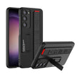 For Samsung Galaxy S23+ 5G GKK Ultra-thin Wristband Shockproof Phone Case with Holder(Carbon Fibre) - free shipping - PMC TechLife - Order now!