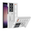 For Samsung Galaxy S23 Ultra 5G GKK Ultra-thin Wristband Shockproof Phone Case with Holder(White) - Galaxy S23 Ultra 5G Cases by GKK | Online Shopping South Africa | PMC TechLife