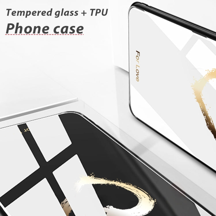 For Samsung Galaxy S23 Ultra 5G Colorful Painted Glass Phone Case(Moon Hill)