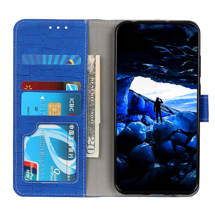 For OnePlus Nord CE 3 Lite Magnetic Crocodile Texture Leather Phone Case(Blue) - free shipping - PMC TechLife - Order now!