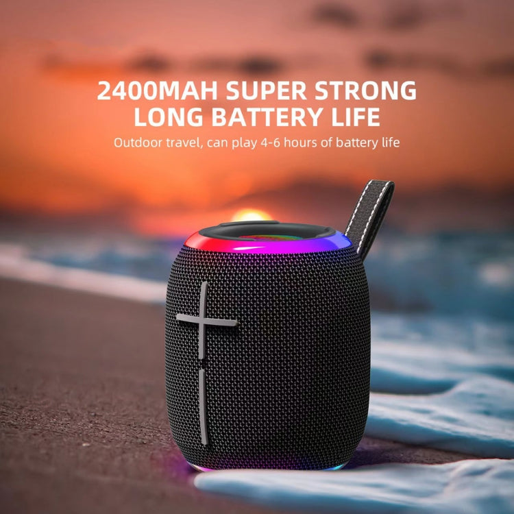 HOPESTAR P35 mini 10W Outdoor IPX7 Waterproof TWS Bluetooth Speaker(Black) - Waterproof Speaker by HOPESTAR | Online Shopping South Africa | PMC TechLife | Buy Now Pay Later Mobicred