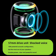 HOPESTAR P35 mini 10W Outdoor IPX7 Water-resistant TWS Bluetooth Speaker(Camouflage)