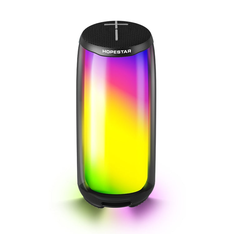 HOPESTAR P49 Tone Pulse RGB Light Waterproof Bluetooth Speaker(Black) - free shipping - PMC TechLife - Order now!