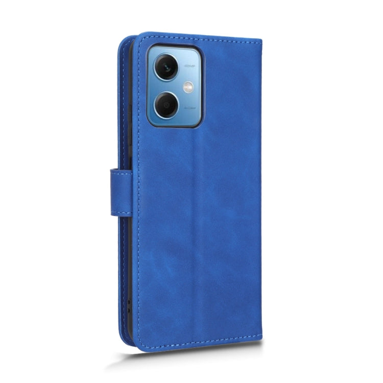 For Xiaomi Poco X5 5G / Redmi Note 12 5G Skin Feel Magnetic Flip Leather Phone Case(Blue) - free shipping - PMC TechLife - Order now!