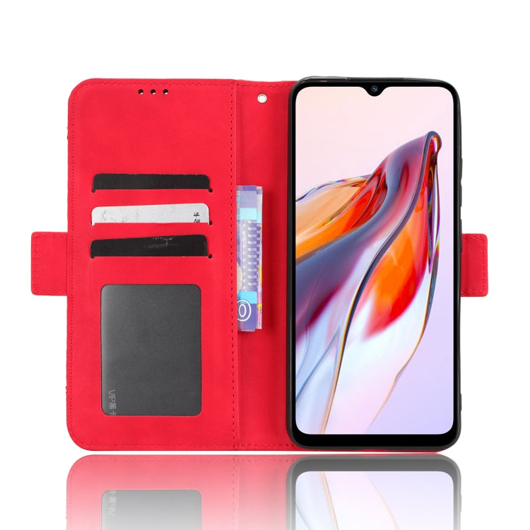 For Xiaomi Redmi 12C / 11A Skin Feel Calf Texture Card Slots Leather Phone Case(Red) - free shipping - PMC TechLife - Order now!