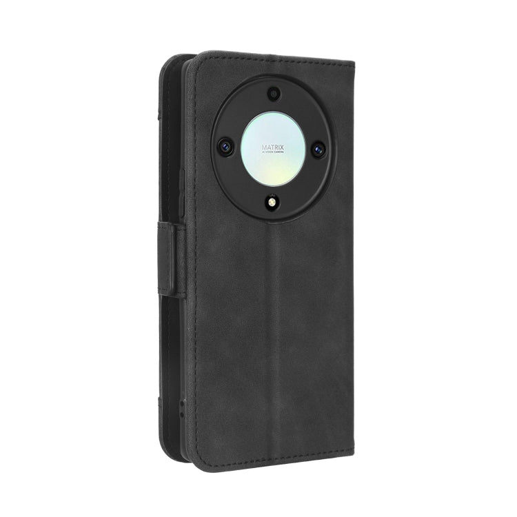 For Honor X9A / X40 / Magic5 Lite 5G Skin Feel Calf Texture Card Slots Leather Phone Case(Black) - free shipping - PMC TechLife - Order now!
